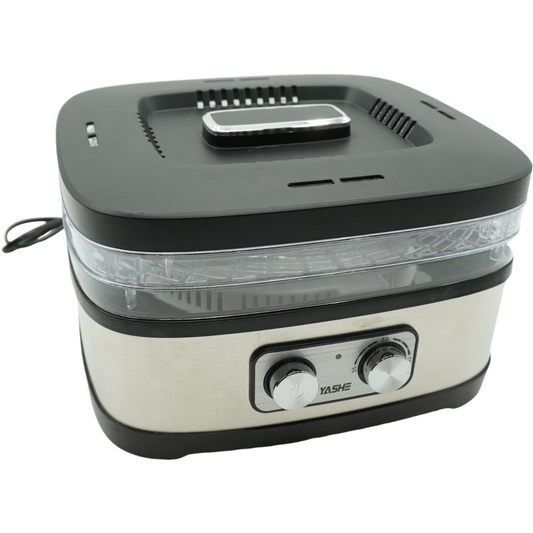 YASHE GGJ-261A Dörrautomat mit 5 höhenverstellbaren Tabletts, Temperaturregelung