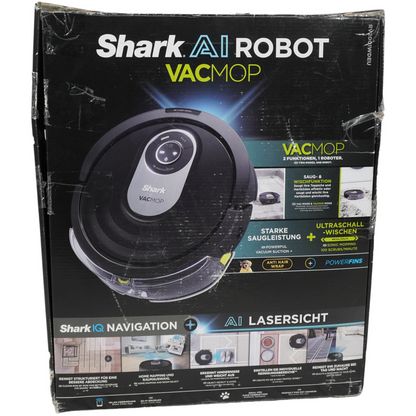 Shark AI Robot VacMop  Staubsauger-Roboter Wischfunktion unvollständig/gebraucht