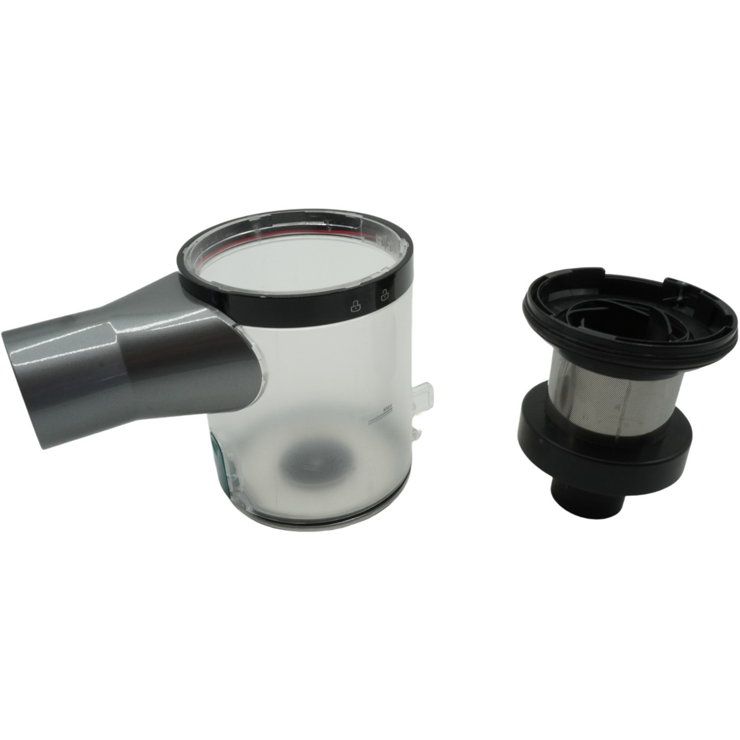 Staubbehälter mit Filter für Eureka A9 Grau/Grün Ersatzteil