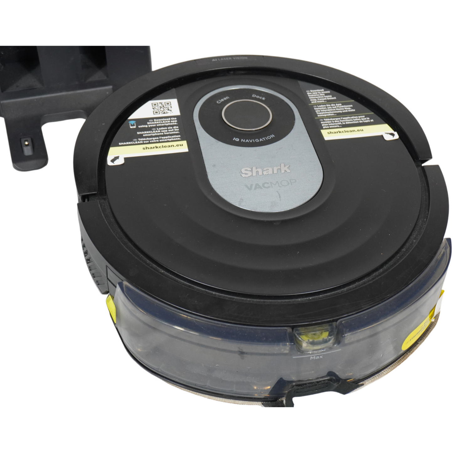 Shark AI Robot VacMop  Staubsauger-Roboter Wischfunktion unvollständig/gebraucht