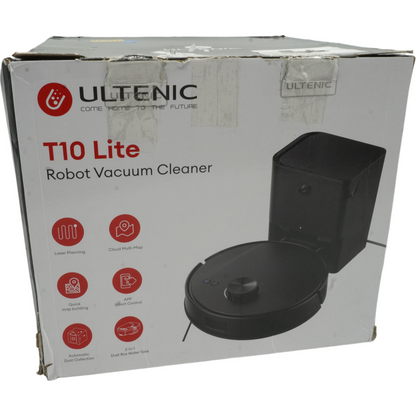 Ultenic T10 Lite Staubsaugerroboter mit Wischfunktion mit Station, 18000Pa