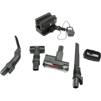 Shark Stratos kabelloser Akku-Staubsauger, mit 2 Akkus und Ladestation IZ420EUT